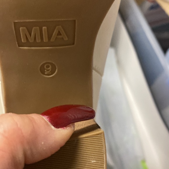 🎉New Years Sale🎉MIA Taley Tall WesternBoots NIBNWTSize 9 Embroidered FauxLeather - Picture 12 of 14